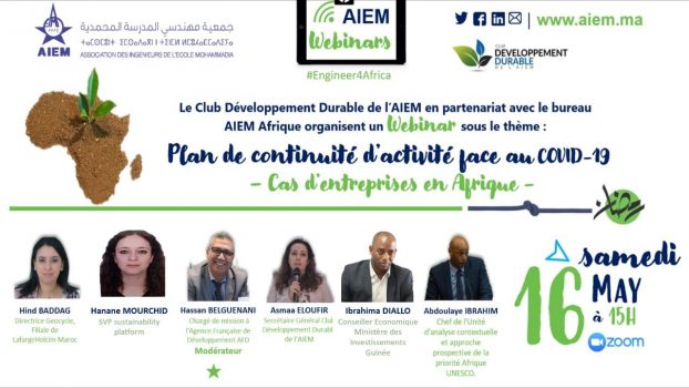 Plan de continuité d’activité face au COVID19