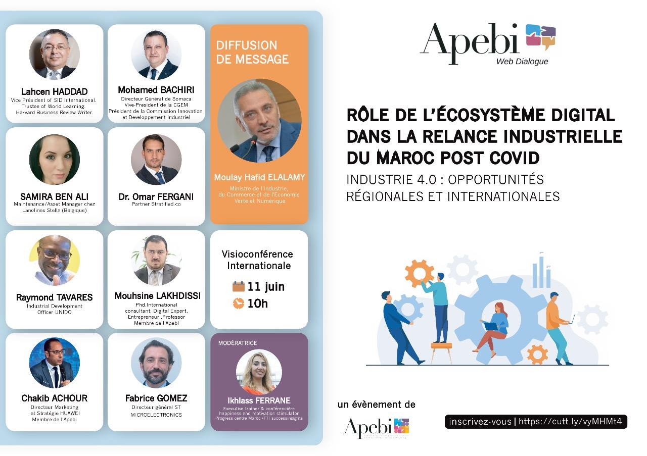 Rôle de l'Écosystème digital dans la relance industrielle du Maroc post Covid-19