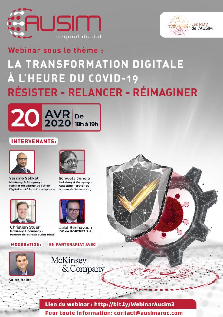 La transformation digitale à l'heure du COVID-19