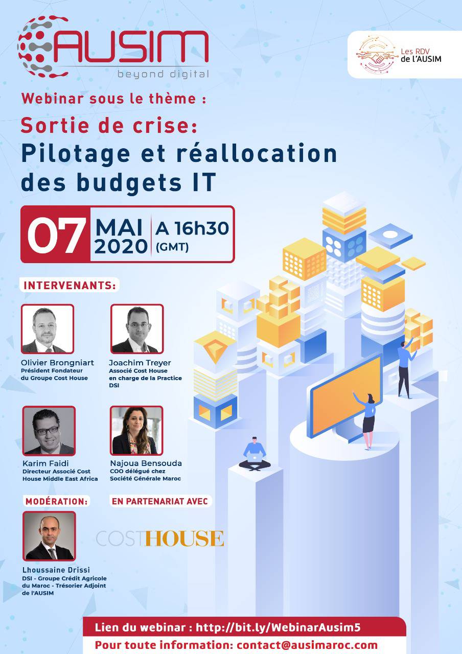 Sortie de crise, pilotage et ré-allocation des budgets IT