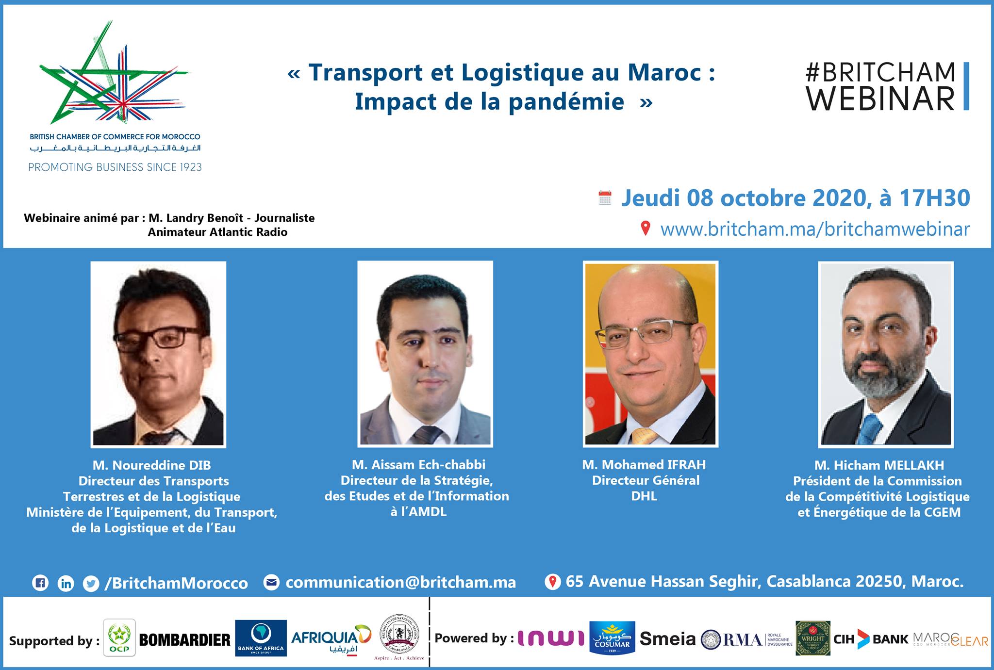 Transport et Logistique au Maroc : Impact de la pandémie