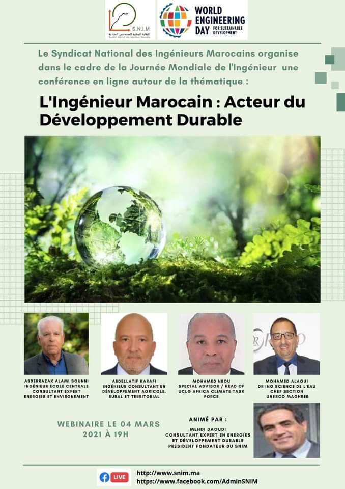 L'ingénieur Marocain: Acteur Du Développement Durable