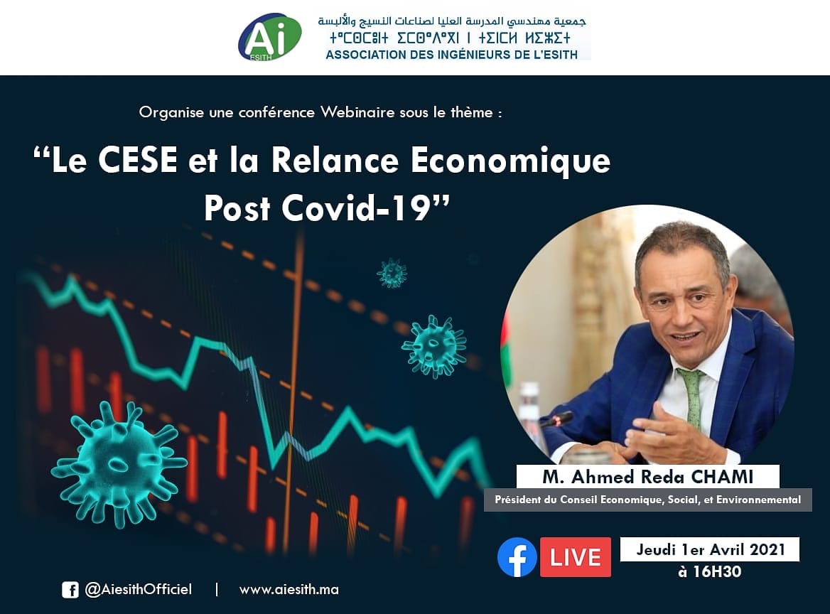 Le CESE et la Relance Economique Post Covid-19