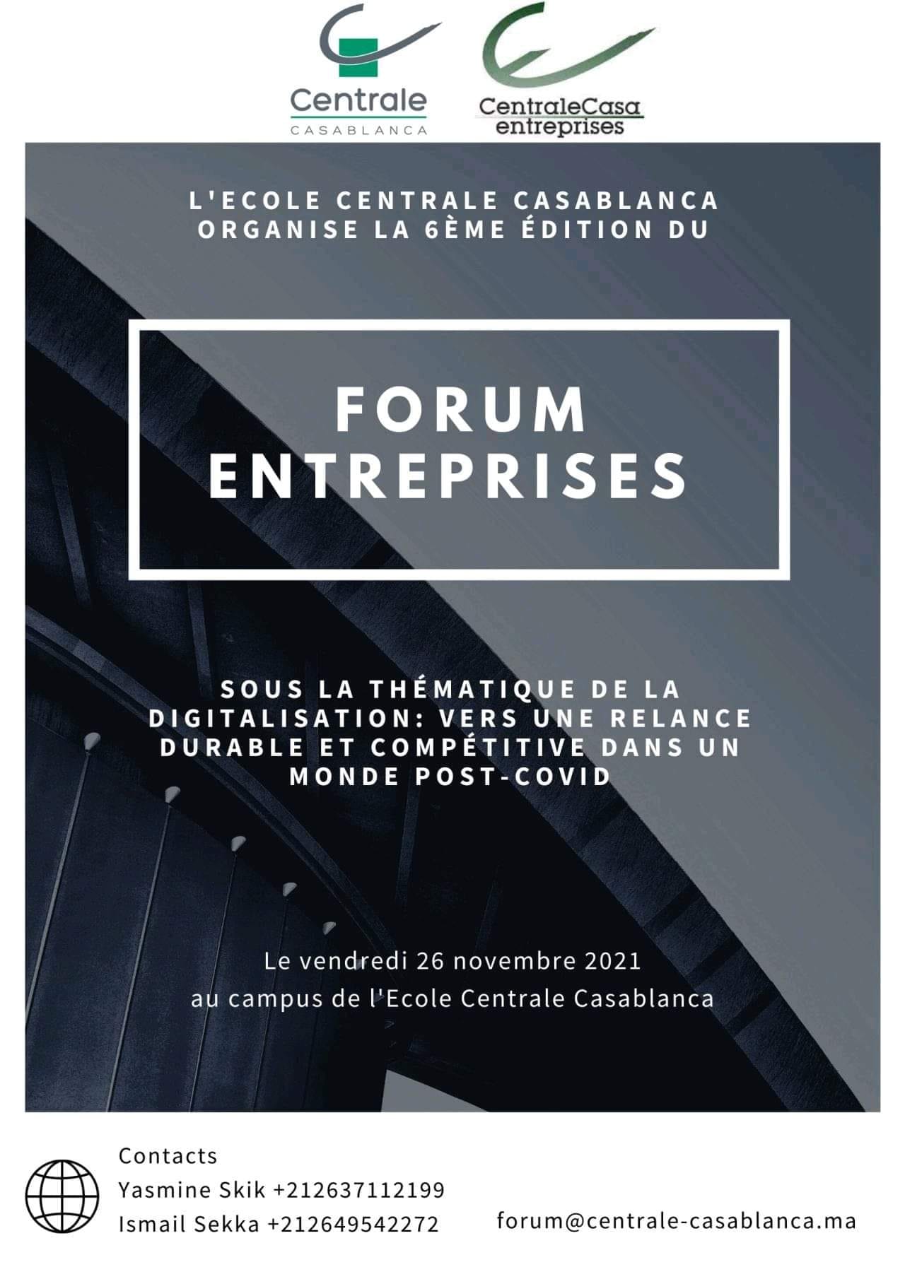 Digitalisation: Vers une relance durable et compétitive dans un monde Post-Covid