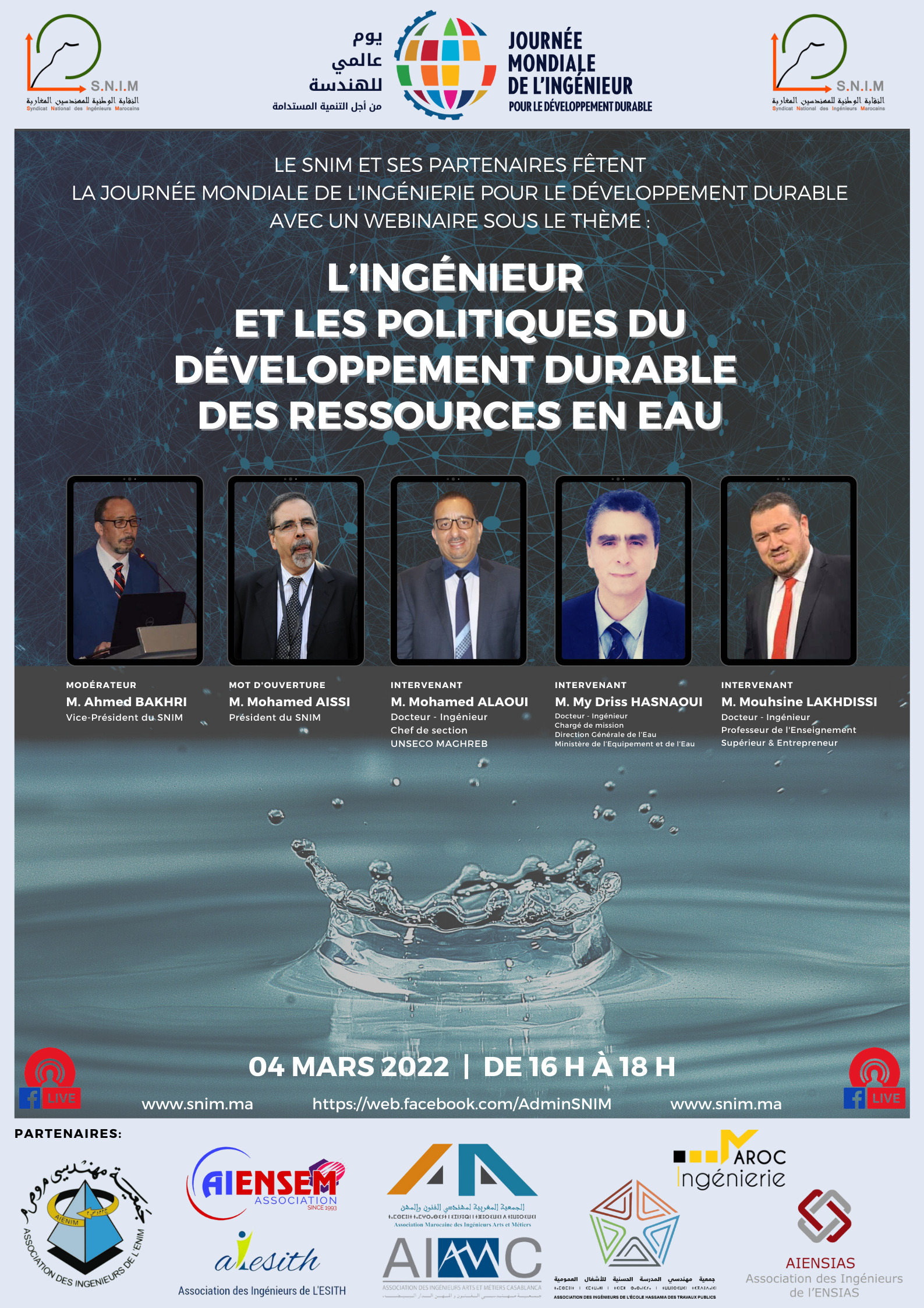 L’ingénieur et les politiques du développement durable des ressources en eau